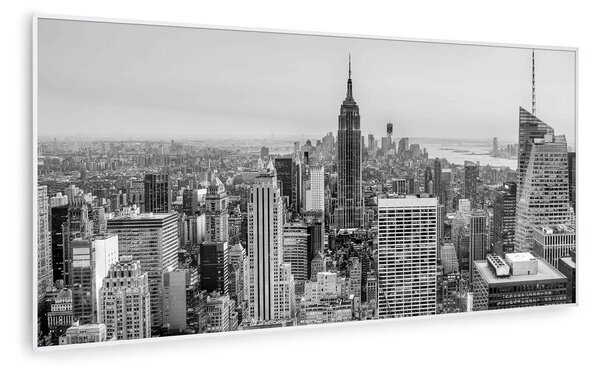 Klarstein Wonderwall Air Art Smart, инфрачервен отоплител, New York City, 120 х 60 см, 700 W