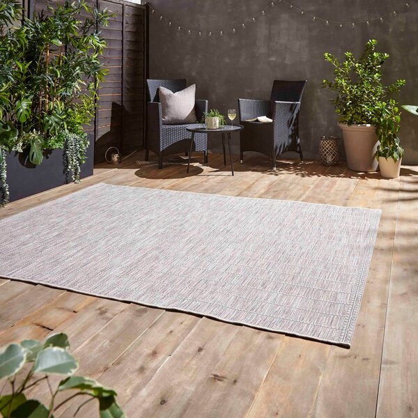 Светлосив външен килим 120x170 cm Santa Monica – Think Rugs