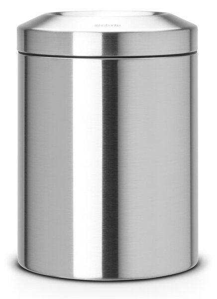 Матово-сребристо стоманено кошче за боклук 7 l Flame Guard – Brabantia