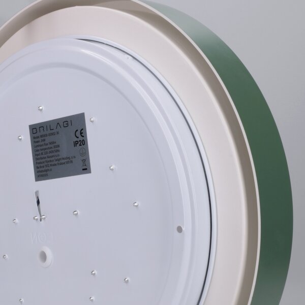 Brilagi - LED таванно осветително тяло MATTEO LED/24W/230V Ø 31 см зелено