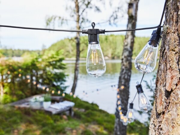 Markslöjd 107293 - LED външна декоративна верига GIRLANDA GARDEN 10xLED 5,5м IP4