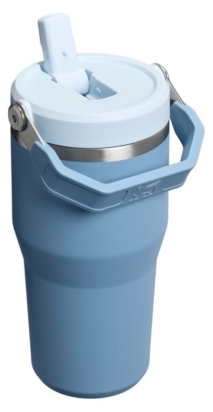 Сиво-син термос от неръждаема стомана 600 ml IceFlow™ Flip Straw 2.0 Tumbler Indigo – Stanley