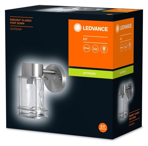 Ledvance - Външна стенна лампа ENDURA 1xE27/60W/230V IP44