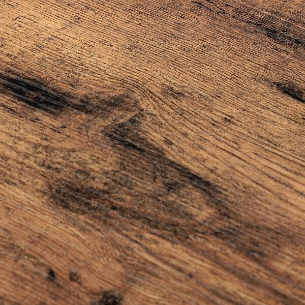 Обувен шкаф DAVOR кафяв/черен