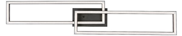 Rabalux 71004 - Димируемо LED таванно осветително тяло NEFERTUM LED/38W/230V + дистанционно управление