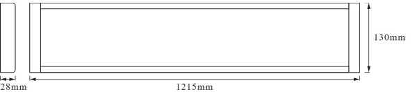 Osram - LED таванно осветително тяло OFFICE LINE LED/48W/230V 121,5 cm