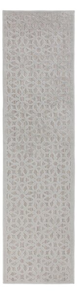 Сив външен килим 230x66 cm Argento - Flair Rugs