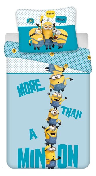 Детско спално бельо от микрофибър 140x200 cm Minions 2 - Jerry Fabrics