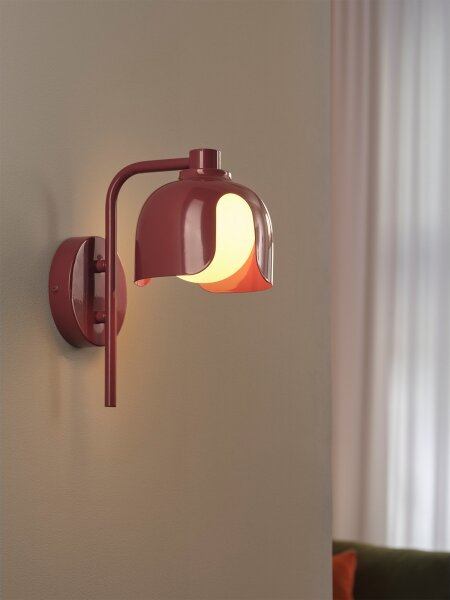 Osram - Настенна лампа DECOR COROLLE 1xG9/20W/230V червена