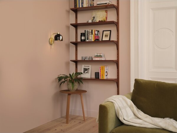 Osram - Настенна лампа DECOR COROLLE 1xG9/20W/230V черна/златна