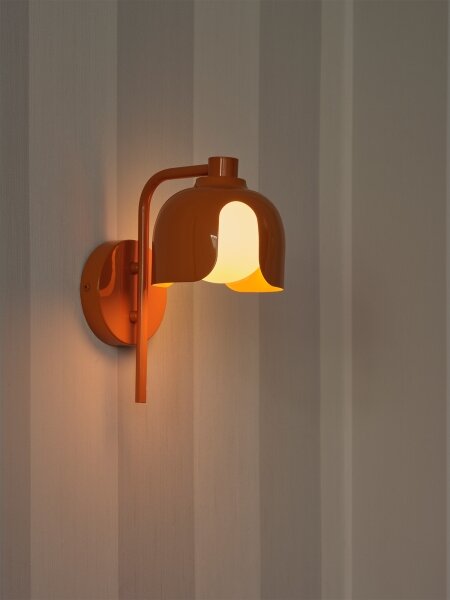 Osram - Стенна лампа DECOR COROLLE 1xG9/20W/230V оранжева