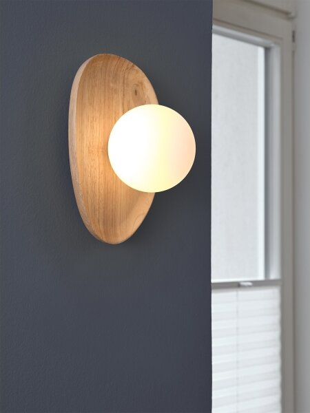 Osram - Стенно осветително тяло WOOD NEST 1xG9/5W/230V, корпус от каучуково дърво