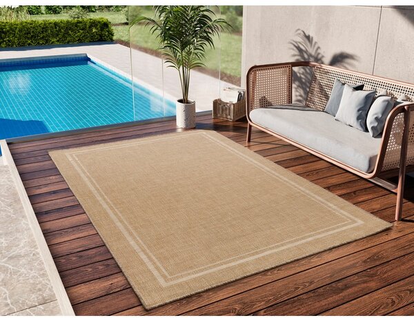 Бежов външен килим 120x170 cm Guinea Beige – Universal