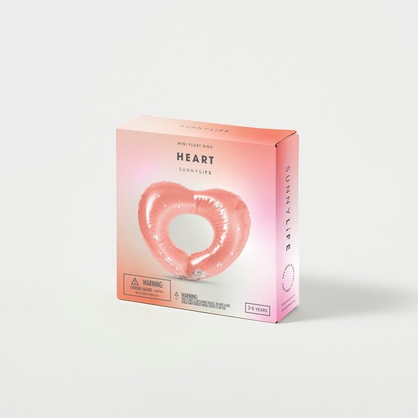 Детски надуваем пръстен Heart - Sunnylife