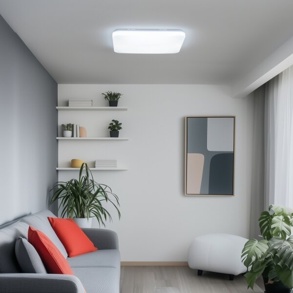 Brilagi - Умен димируем таванен LED/36W/230V 53x53 cm Wi-Fi Tuya + ДУ