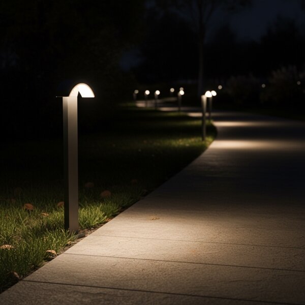 Brilagi - LED външна лампа с сензор ARCELO LED/9W/230V 80 см IP54