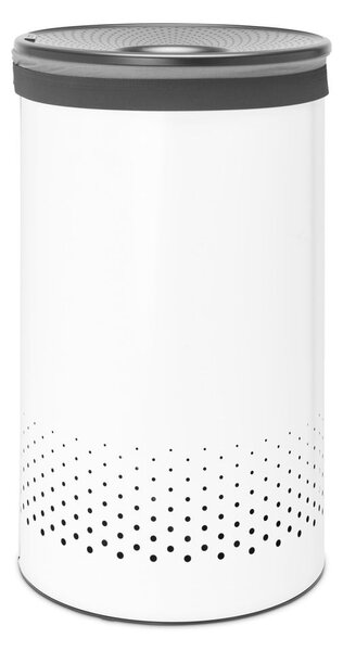 Бял метален кош за пране 60 l – Brabantia