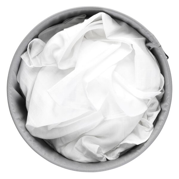 Бял метален кош за пране 60 l – Brabantia