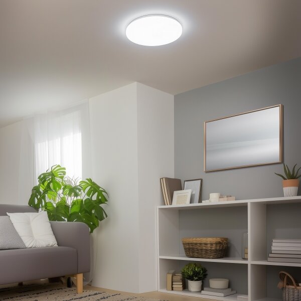 Brilagi - Смарт димируемо таванно осветително тяло LED/24W/230V, диаметър 38 см, Wi-Fi (Tuya) + дистанционно управление