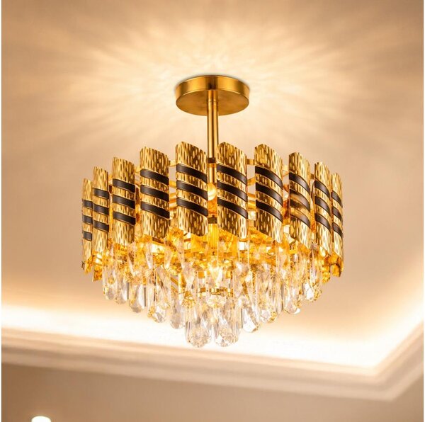 Brilagi - Плафонен полилей CRISTAL 5xE14/40W/230V Ø 38 см