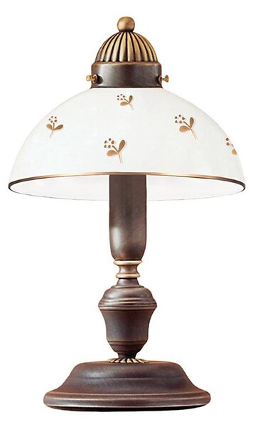 Kolarz 731.73.170 - Настолна лампа NONNA 1xE27/75W/230V с флорален мотив, розово злато