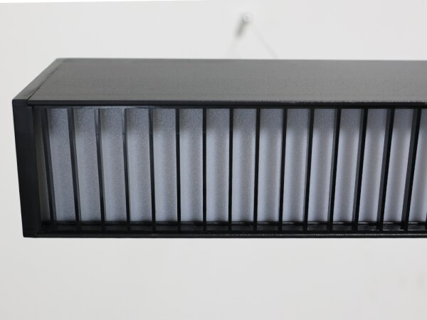 LED полилей на трос LED/55W/230V 3000/4000/6500K 120 см черен