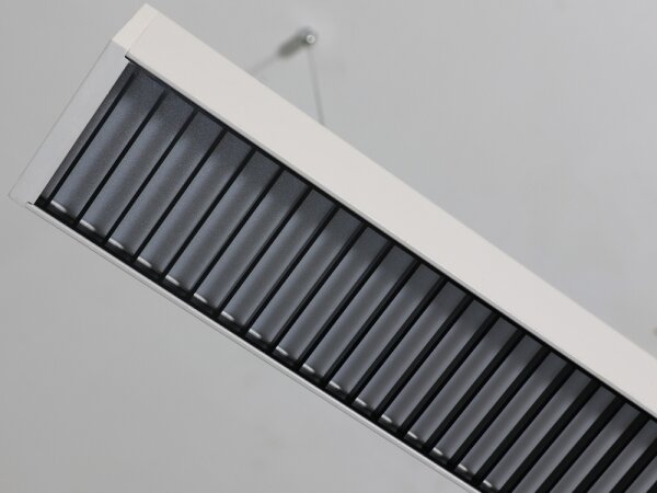 LED полилей с кабелно окачване, 55 W, 230 V, 3000/4000/6500 K, 120 cm, бял