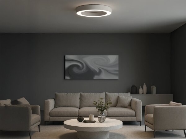 LED таванно осветително тяло LED/80W/230V 3000/4000/6500K Ø 80 см бяло
