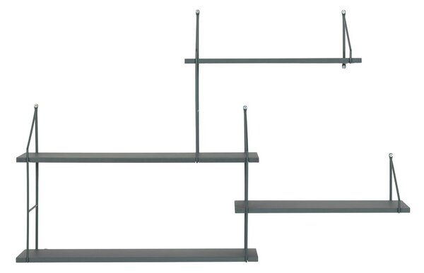 Сиво-зеленa етажерка Harlem Hylde - House Nordic
