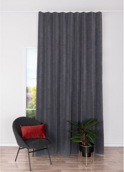 Антрацитна завеса 140x260 cm Ponte - Mendola Fabrics