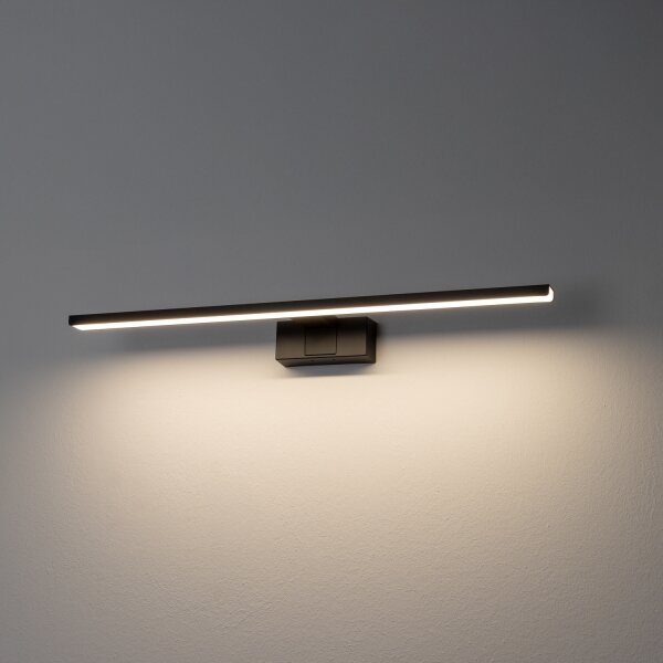 Aigostar - LED осветление за огледало за баня, 12W/230V, 4000K (неутрална бяла), 60 cm, IP44, черно
