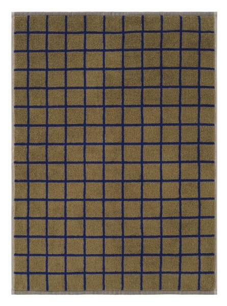 Зелена/синя памучна кърпа 50x70 cm Grid – Jotex