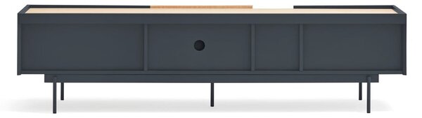 Масичка за телевизор в антрацит и естествен дъб 180x45 cm Otto - Teulat