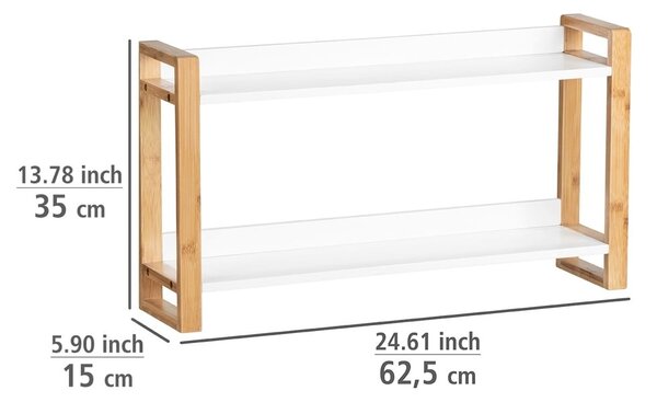 Бамбуков стенен рафт, ширина 62,5 cm Finja - Wenko