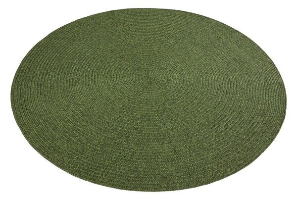 Зелен кръгъл килим за открито ø 150 cm - NORTHRUGS