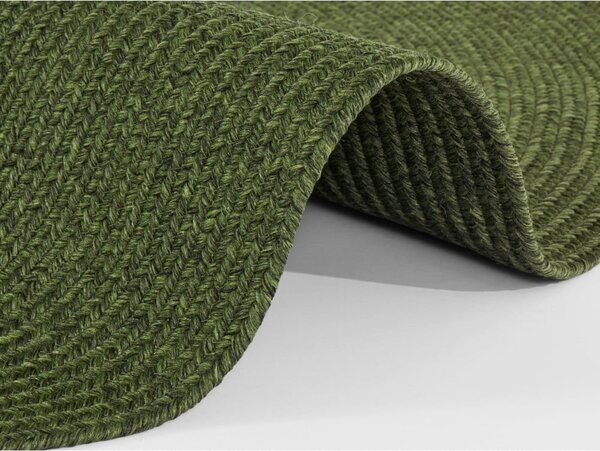 Зелен кръгъл килим за открито ø 150 cm - NORTHRUGS