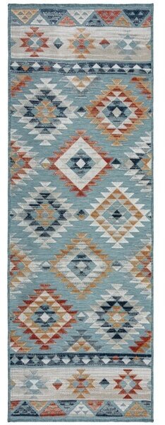Килим за площ Plaza Avery Avery Blue 80X230 cm, Flair Rugs