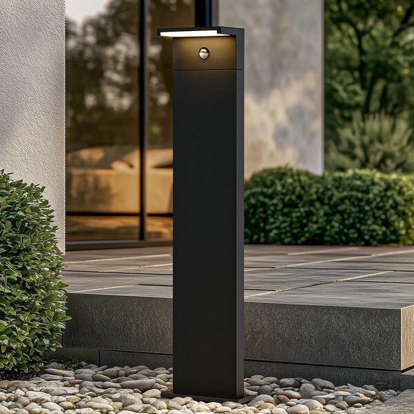 Arcchio LED осветление за пътеки Iberion, 90 cm, антрацит, сензор, Черен, Алуминий, Модерен