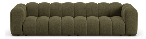 Зелен шенилов диван 290 cm Lupine – Micadoni