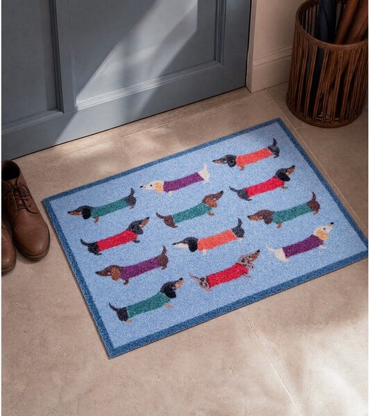 Текстилна изтривалка 40x60 cm Dachshund – Artsy Doormats