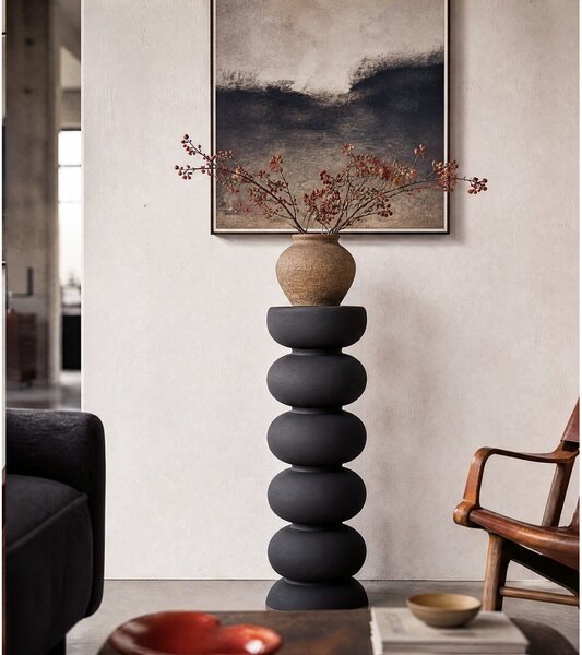 Метална кръгла странична масичка ø 35 cm Kobodo – Light & Living