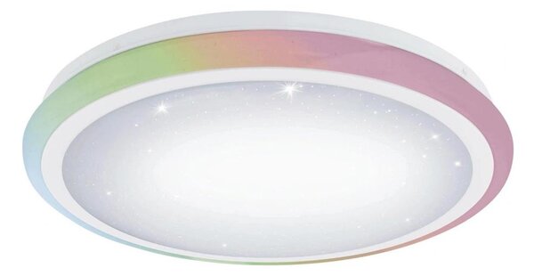 Eglo 79512 - LED RGB димируемо таванно осветително тяло LIPARI LED/24W/230V + дистанционно управление