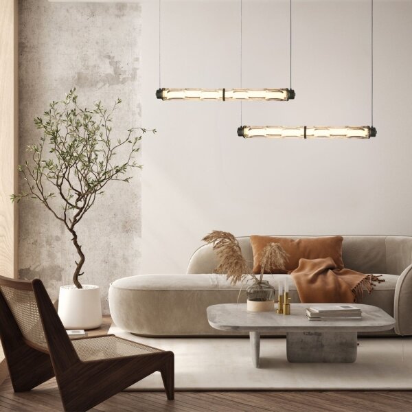 LED полилей на кабел CORTE LED/18W/230V черен