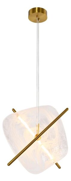 LED полилей на кабел RELAX LED/15W/230V златист/бял