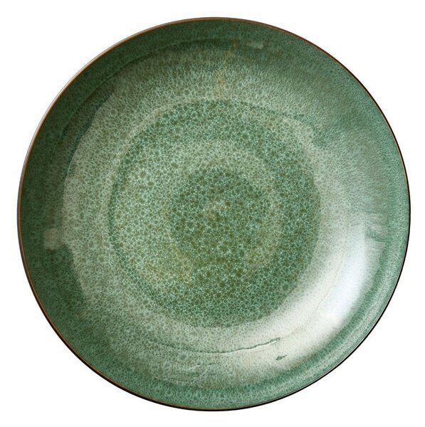 Зелена/черна глинена купа ø 40 cm Gastro Black/Green – Bitz