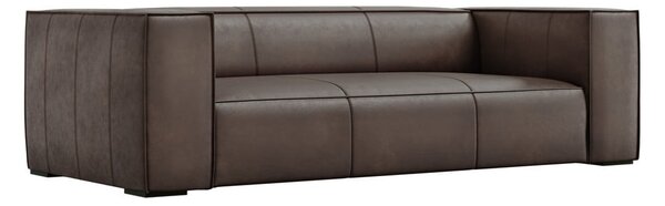 Кафяв кожен диван 227 см Madame - Windsor & Co Sofas