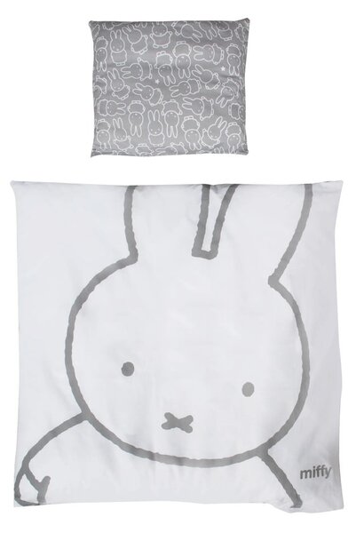 Памучно спално бельо за детско легло 80x80 cm Miffy - Roba