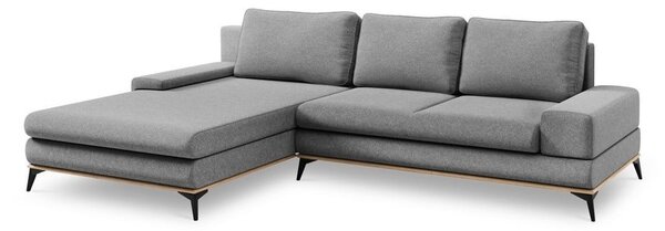 Сив ъгъл на разтегателен диван , ляв ъгъл Planet - Windsor & Co Sofas