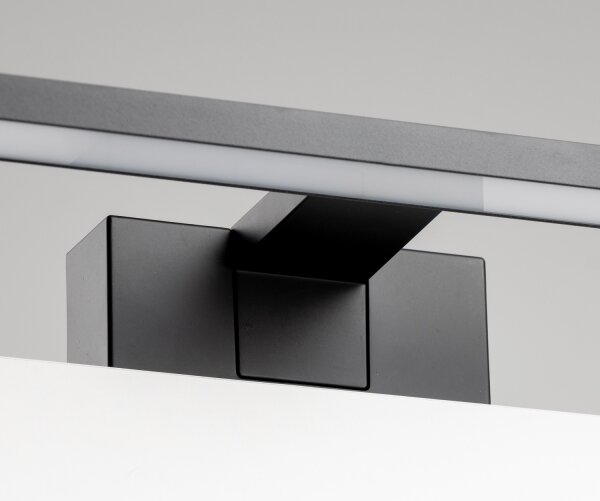 Aigostar - LED осветление за огледало за баня, 12W/230V, 4000K (неутрална бяла), 60 cm, IP44, черно