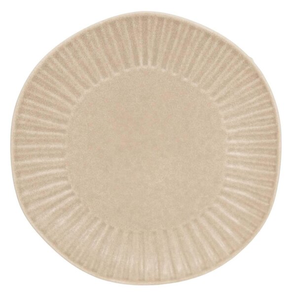 Чиния за хранене Secret de Gourmet Nyero, Бежова, 27 cm